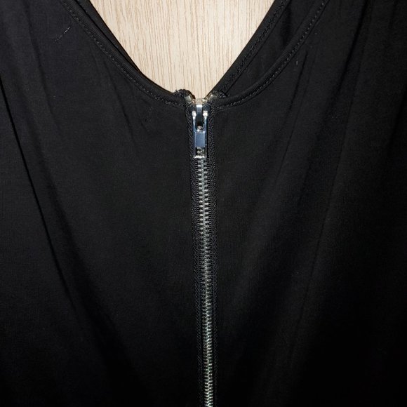 Modamix Maxi Dress with Knit Top and Printed Woven Skirt, Size 14w - Picture 5 of 5